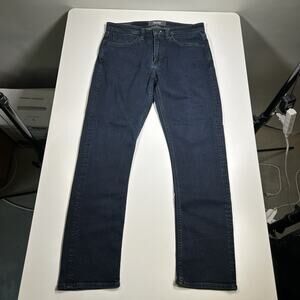 Revtown Sharp Jeans Mens 31x29 Blue Decade Denim Stretch Slim Straight Dark Wash